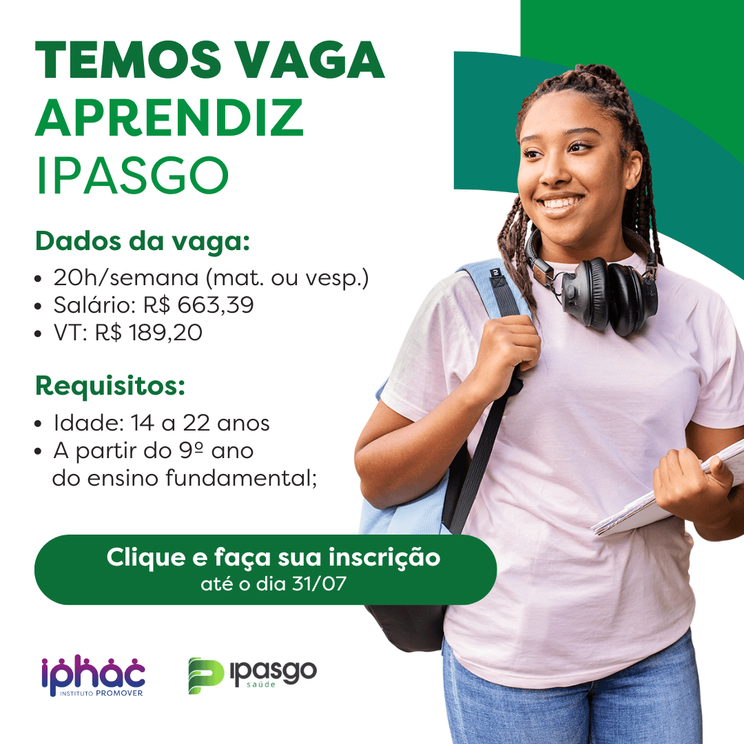 Vaga Aprendiz IPASGO_popup